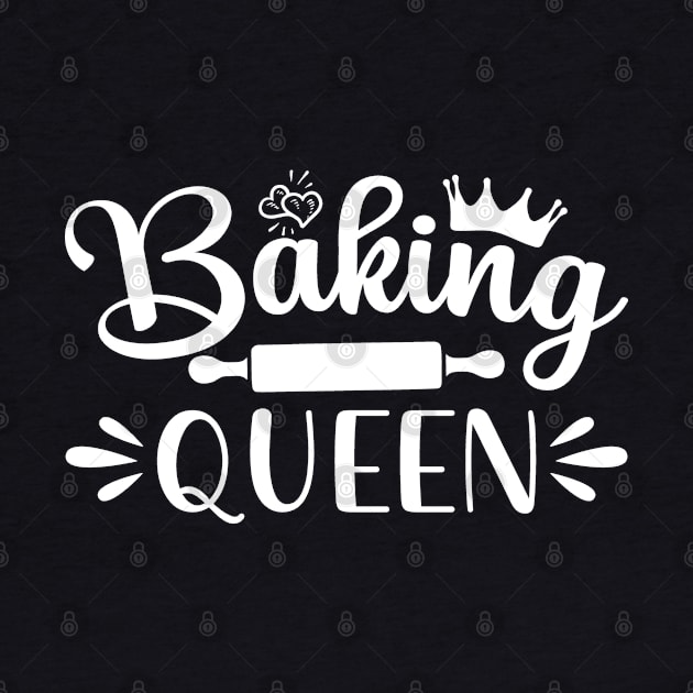 Baking Queen by funkymonkeytees